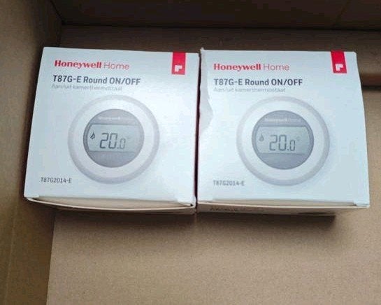 Honeywell Home T87G-E Round ON/OFF Kamerthermostaat, Ophalen of Verzenden