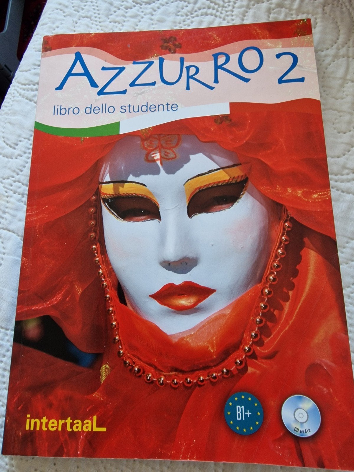 Azzurro 2 Italiaans leerboek met CD audio B1+, Ophalen of Verzenden, Zo goed als nieuw, Italiaans, Non-fictie