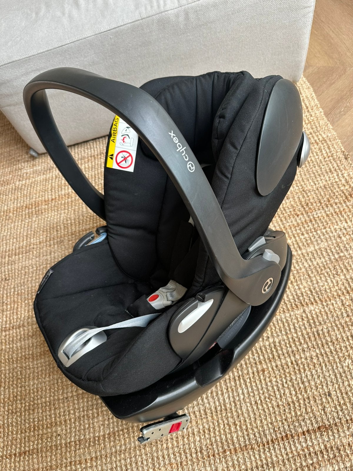 Cybex Platinum autostoel + ISOFIX base, Zo goed als nieuw, Isofix, 0 t/m 13 kg, Ophalen