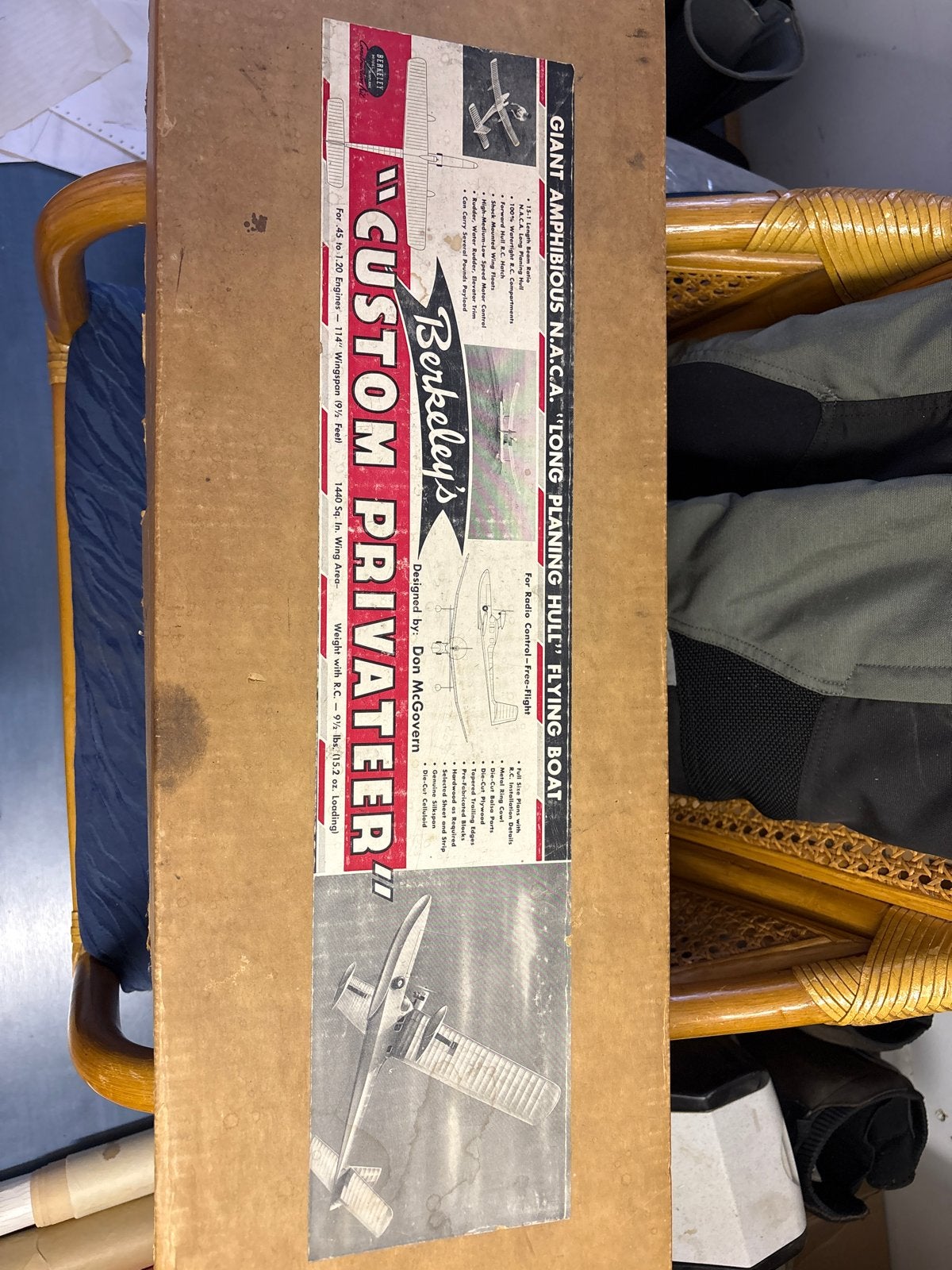 Berkeley's Custom Privateer Vliegboot Modelbouwkit, Overige merken, Nieuw, Ophalen of Verzenden, Groter dan 1:72