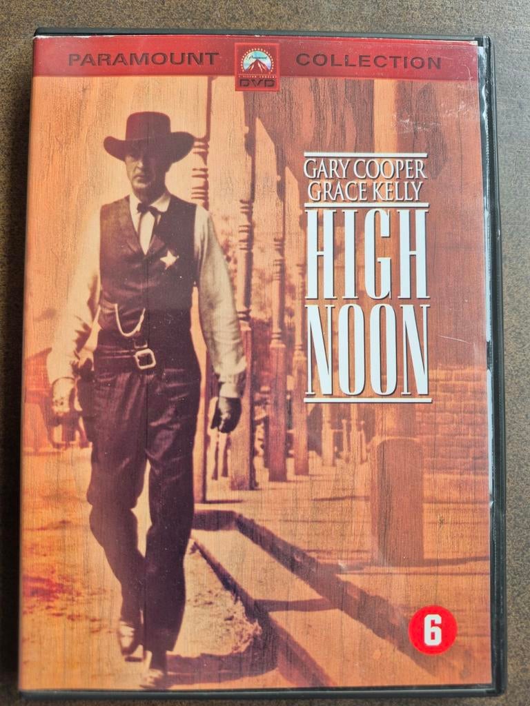 High Noon DVD - Klassieke Western met Gary Cooper, Vanaf 6 jaar, Ophalen of Verzenden, Gebruikt, Overige genres