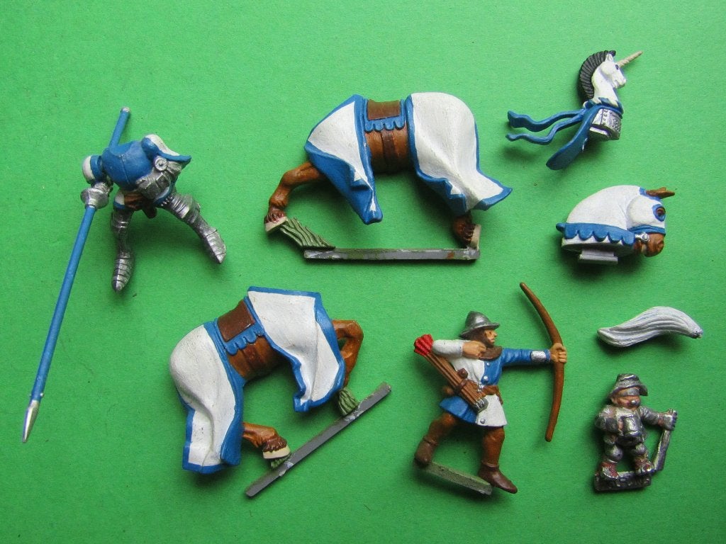 Bretonnian Knight of the Realm, Hobby en Vrije tijd, Wargaming, Gebruikt, Verzenden, Figuurtje(s), Warhammer