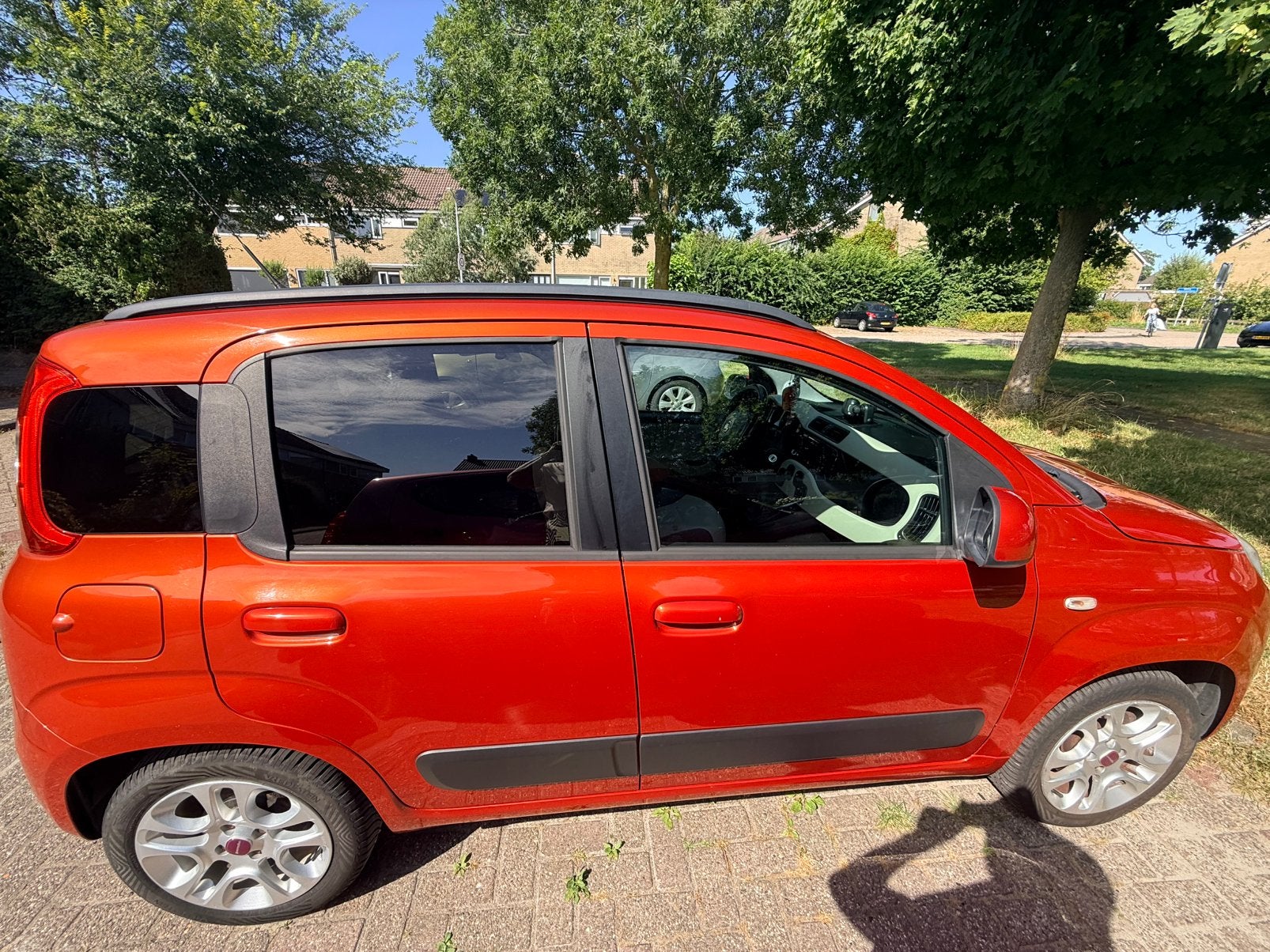 Fiat Panda Twinair 85 2012 Rood, Voorwielaandrijving, 40 €/maand, Panda, Origineel Nederlands