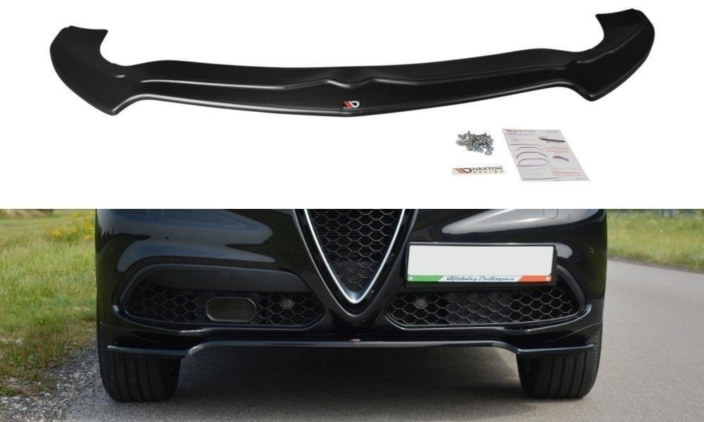 Spoiler Voorspoiler Lip Splitter Voor Alfa Romeo Stelvio, Verzenden, Automotive Parts, A.parts@hotmail.nl, Trasmolenlaan 12 3447 GZ Woerden