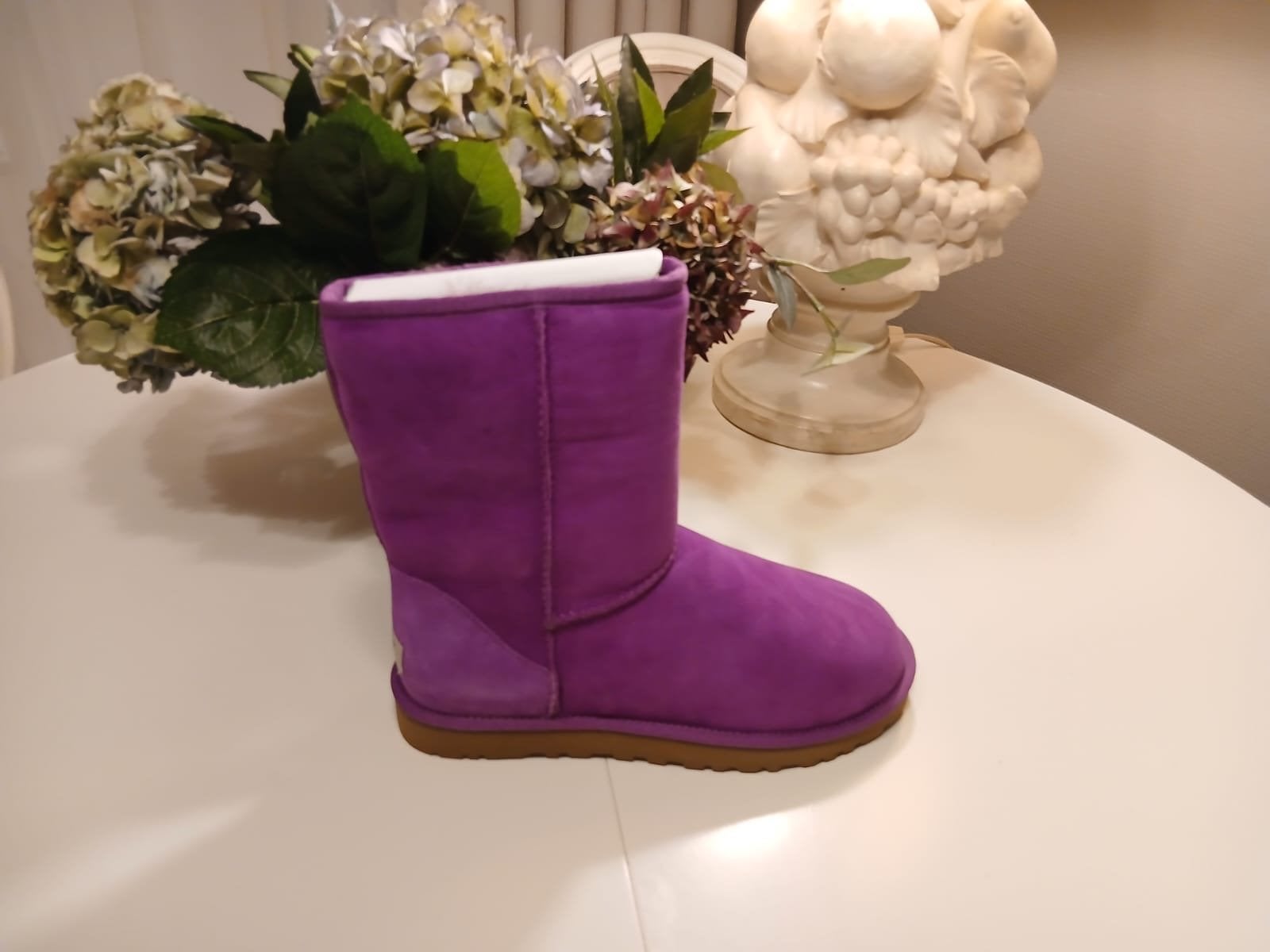 UGG Australia Classic Short Dameslaarzen Paars Maat 40, Ophalen of Verzenden, Nieuw, Overige kleuren, Lage of Enkellaarzen