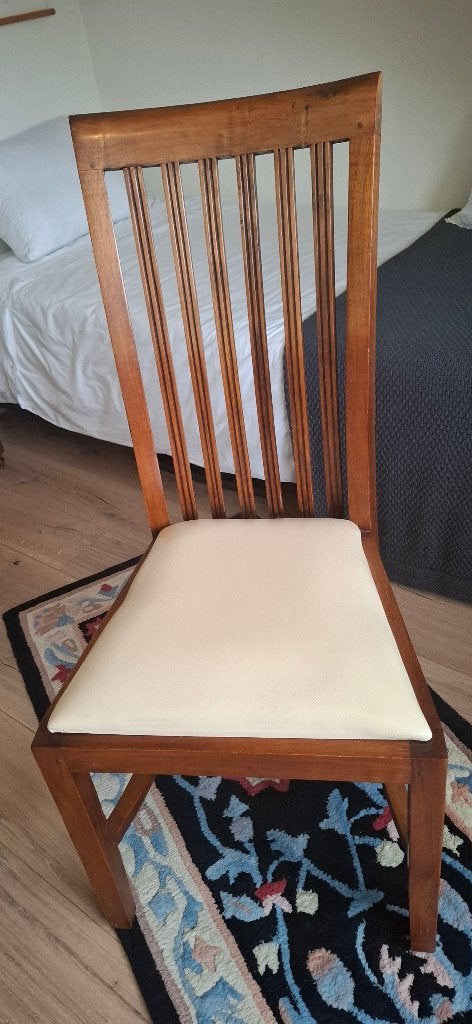 stoelen Keukenstoelen 6 X, Ophalen, Gebruikt, Bruin, Hout