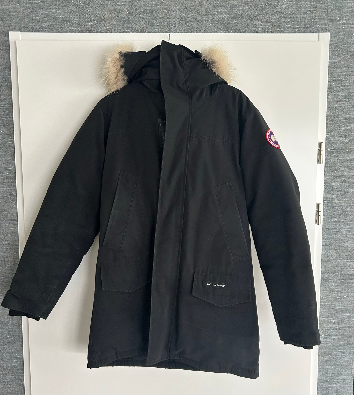 Canada Goose Expedition Parka Zwart - Maat M, Kleding | Heren, Jassen | Winter, Ophalen of Verzenden, Gedragen, Maat 48/50 (M)