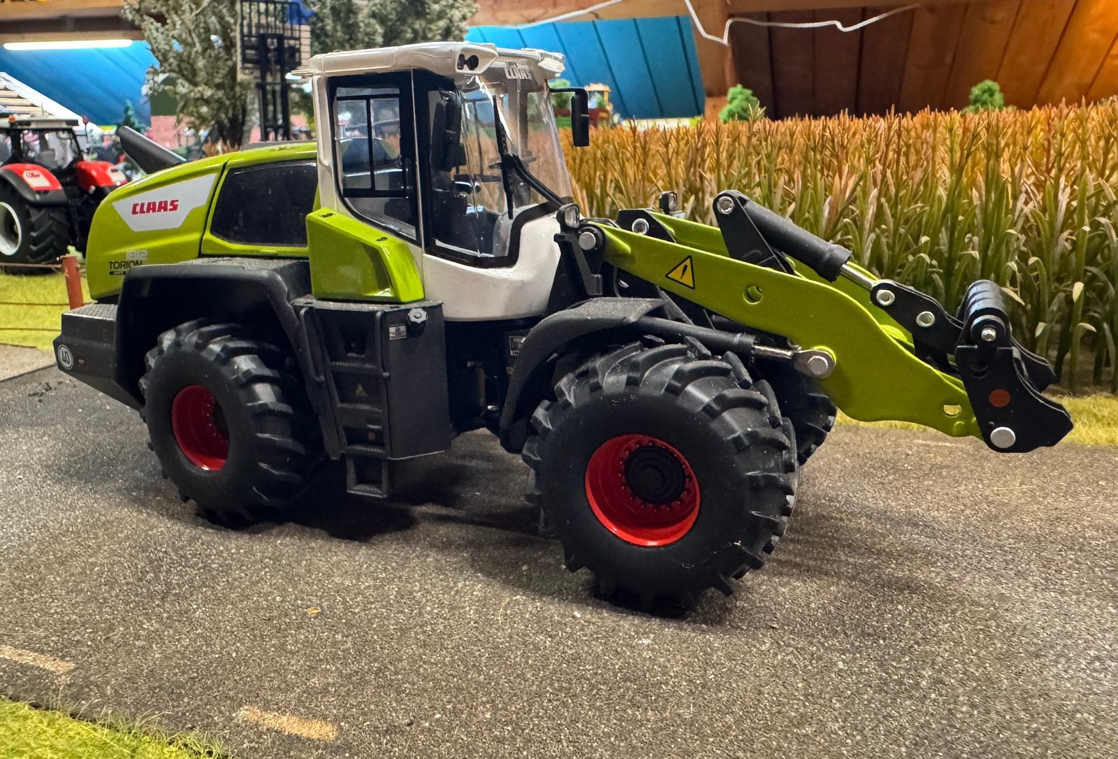 Wiking Claas Torion Shovel, Ophalen of Verzenden, Zo goed als nieuw, Tractor of Landbouw, Overige merken
