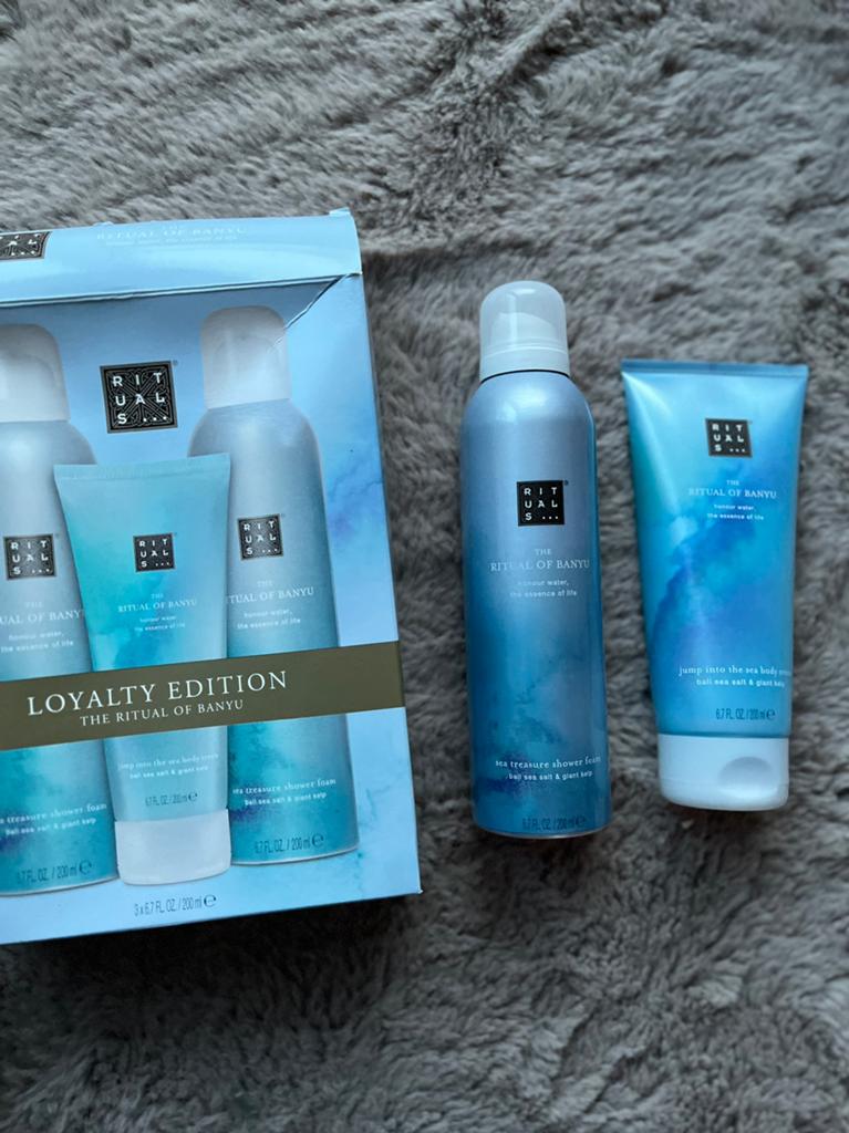 Rituals of banyu 1x foam + 1x cream, Ophalen of Verzenden, Zo goed als nieuw, Bad & Douche