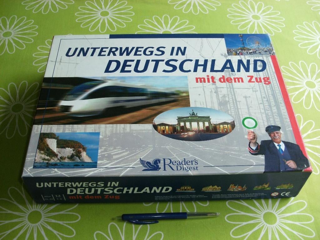 Unterwegs in Deutschland mit dem zug - trein, Vijf spelers of meer, Ophalen of Verzenden, Zo goed als nieuw