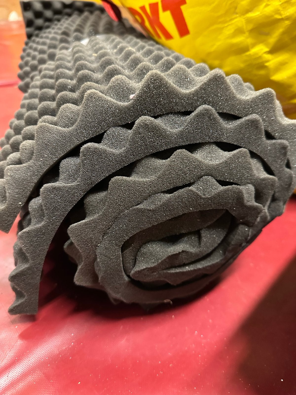 Geluidsisolatie schuimpanelen - Gebruikt, Minder dan 4 cm, Overige materialen, Gebruikt, Ophalen of Verzenden