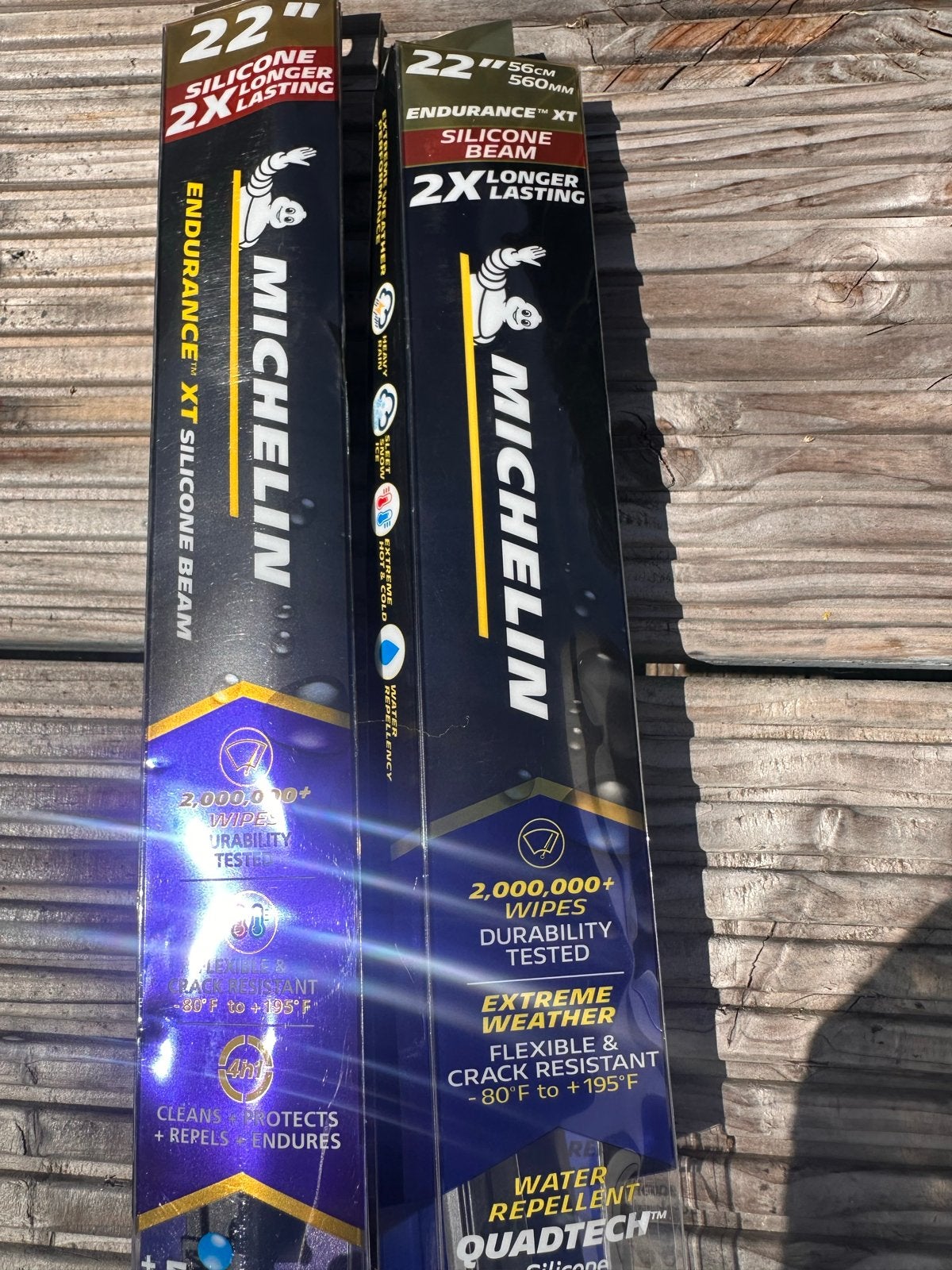 Michelin Endurance XT Siliconen Ruitenwissers 22 inch, Auto-onderdelen, Ophalen of Verzenden, Nieuw, Universele onderdelen