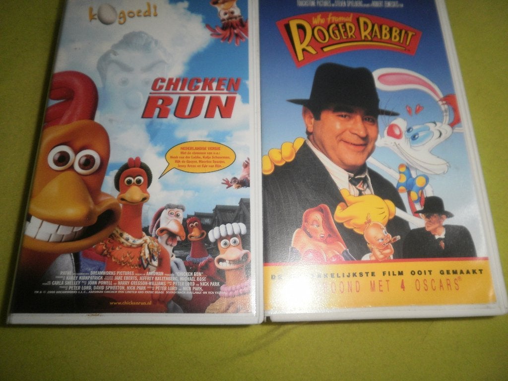 CHICKEN RUN! Leuke Speelfilm Op VIDEO!, Verzenden, Alle leeftijden, Kinderfilm, Zo goed als nieuw