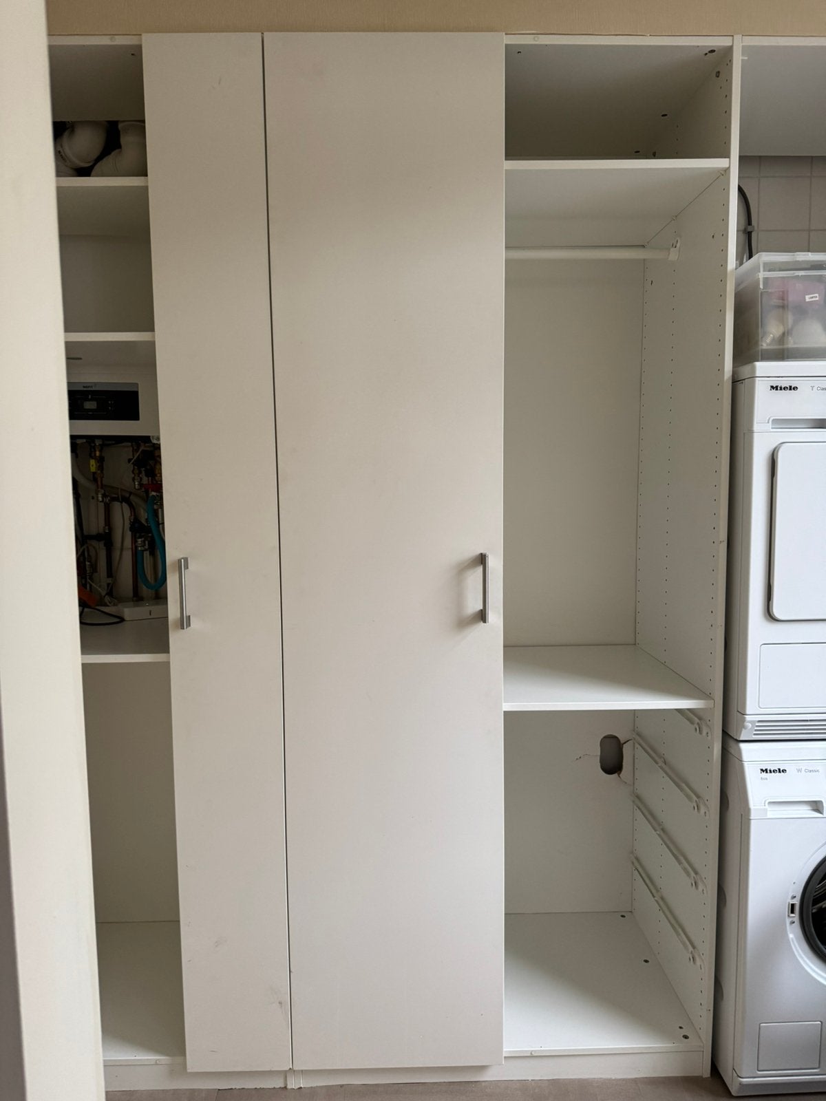 Gratis deuren ikea wit Pax, Ophalen, Gebruikt, 50 tot 100 cm, 200 cm of meer