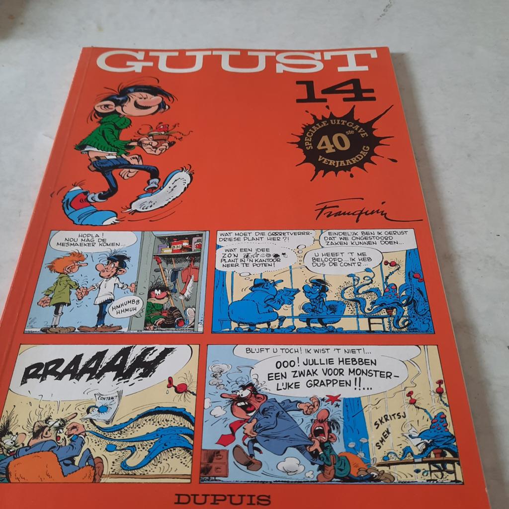 Guust Flater 14 - Speciale uitgave 40e verjaardag, Boeken, Stripboeken, Ophalen