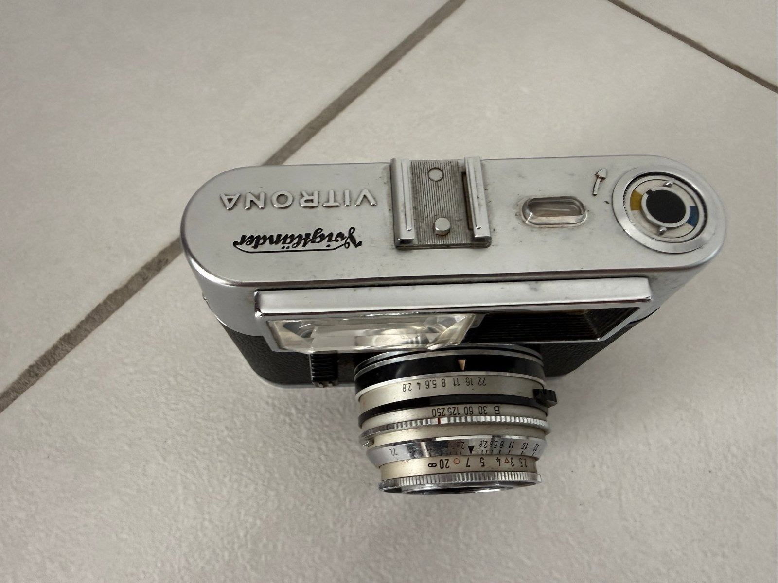 Voigtländer Vitrona Vintage Camera - Compact, Ophalen of Verzenden, Gebruikt, Compact, Overige Merken