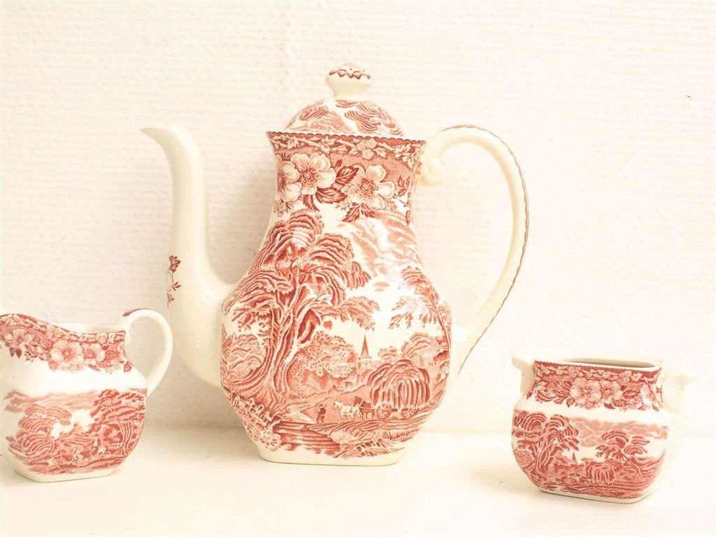 19 delig servies 23946, Gebruikt, Ophalen of Verzenden, Bord(en), Overige stijlen