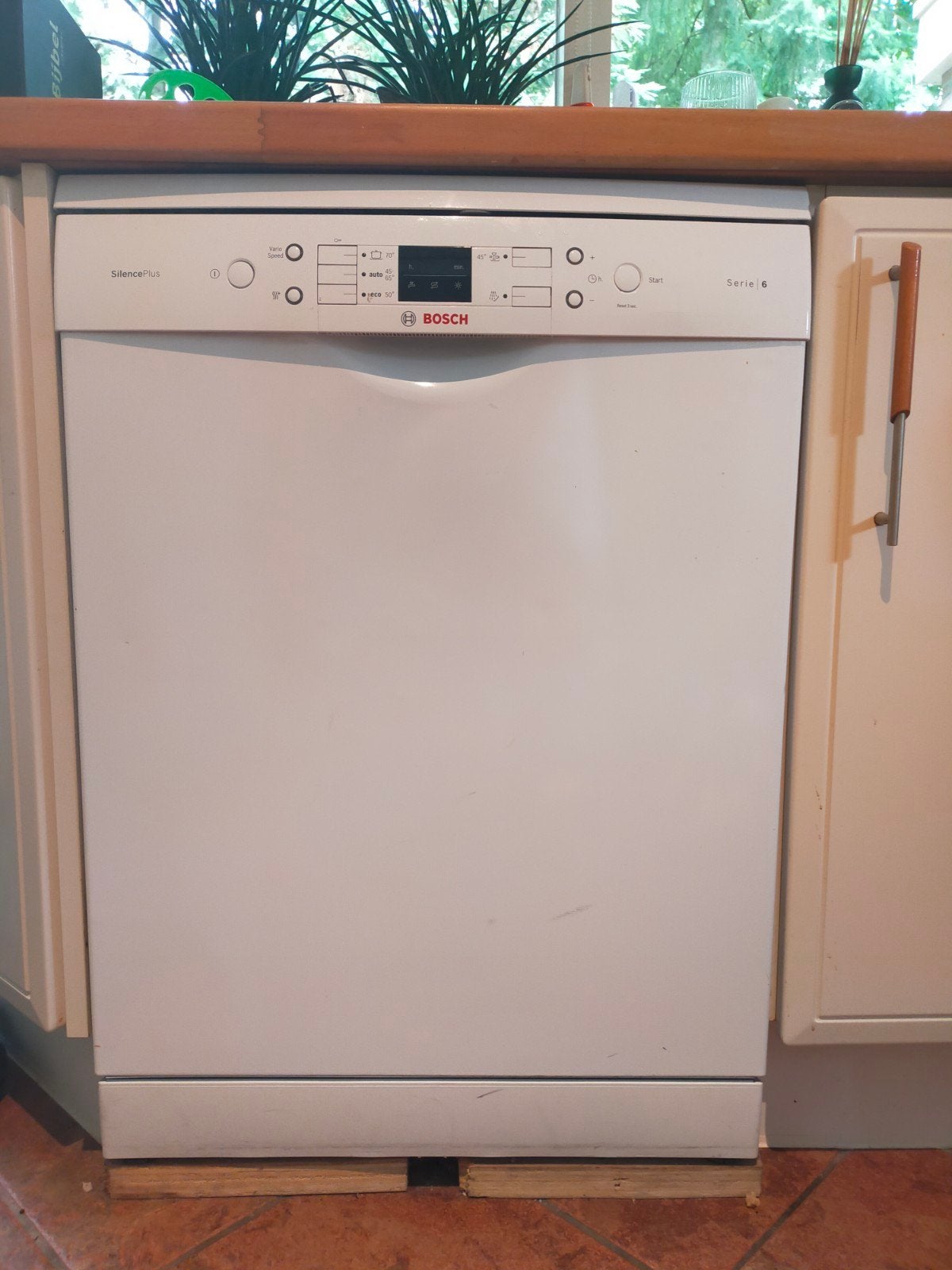 Bosch SilencePlus Serie 6 Vaatwasser - Vrijstaand, Ophalen, 60 cm of meer, 85 tot 90 cm, Gebruikt
