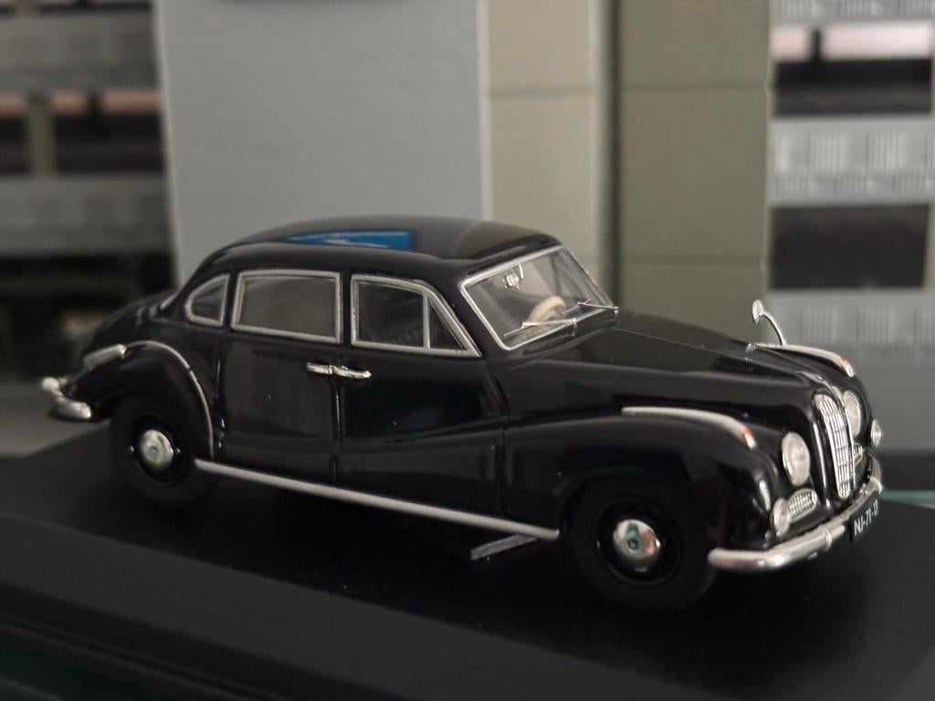 BMW 501 - Norev - Lecturama - Schaal 1/43, Hobby en Vrije tijd, Ophalen of Verzenden, Zo goed als nieuw, Auto, Norev