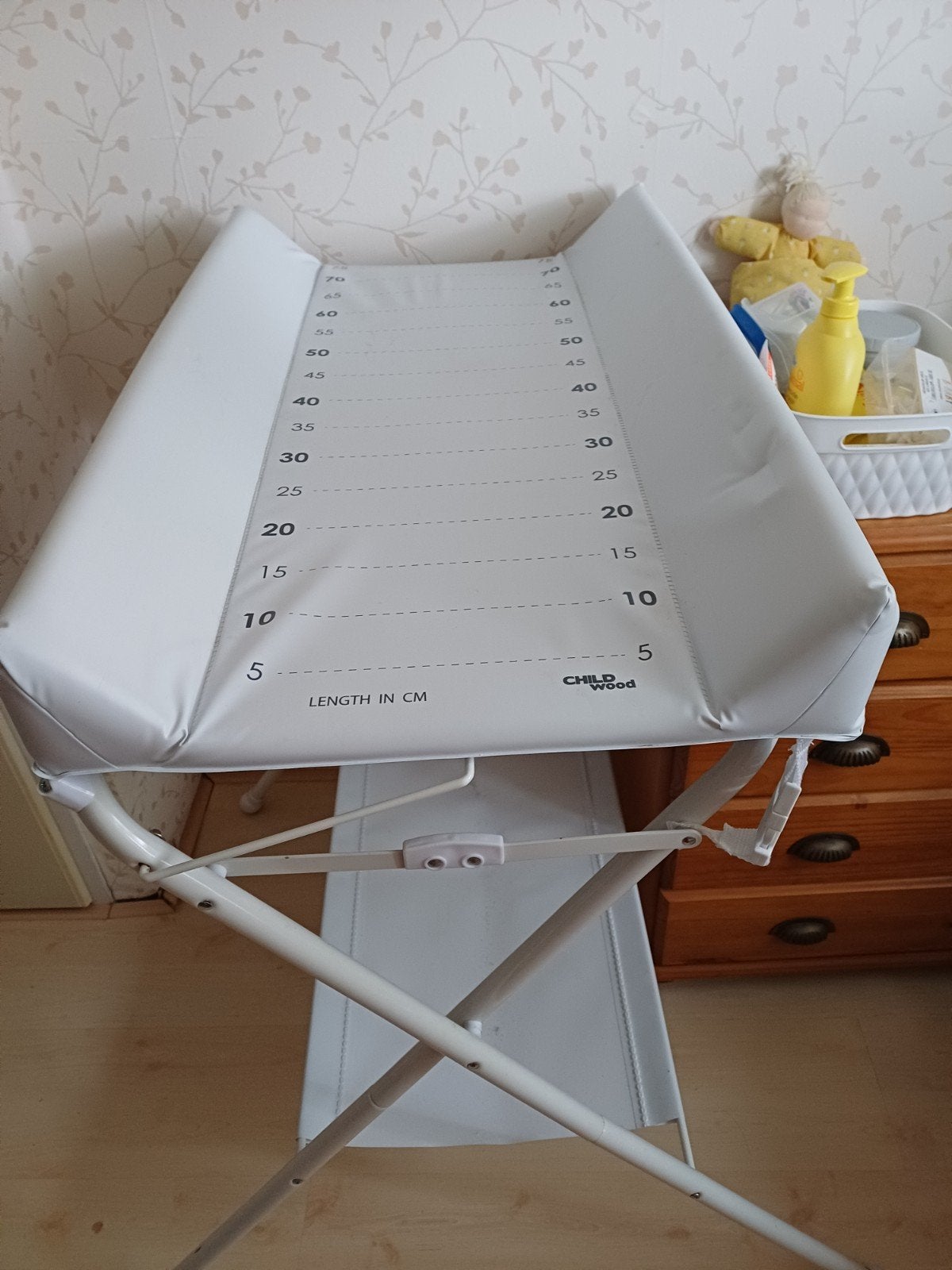Plat opvouwbare commode 90x70cm - Veilig en ruimtebesparend, Gebruikt, Overige typen, Standaard, Ophalen