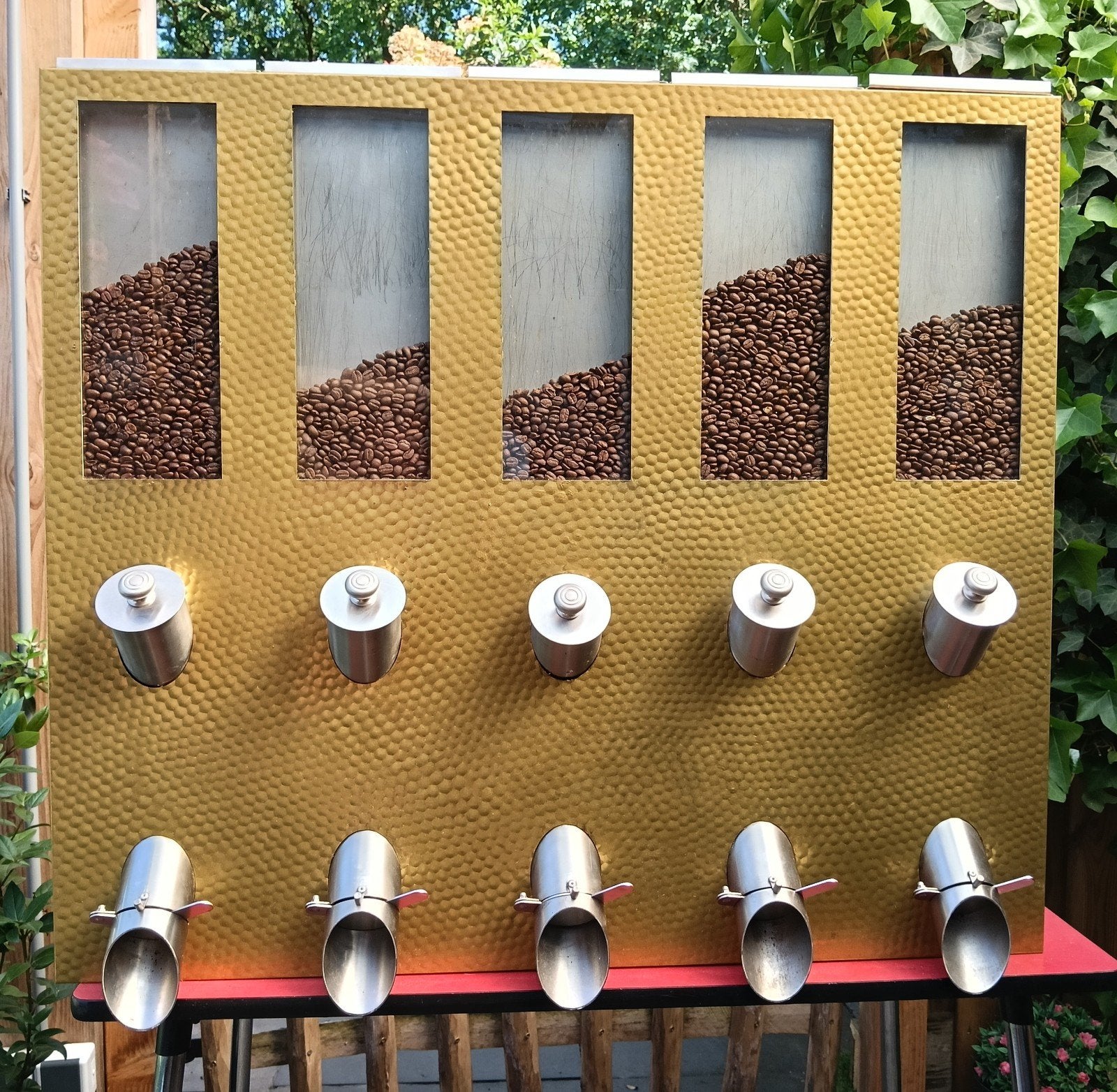 Koffiebonen Dispenser/ koffie silo - vintage, Ophalen, Overige typen