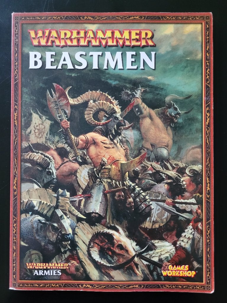 Games Workshop Warhammer Beastmen Army Book, Hobby en Vrije tijd, Ophalen of Verzenden, Gebruikt, Warhammer, Boek of Catalogus