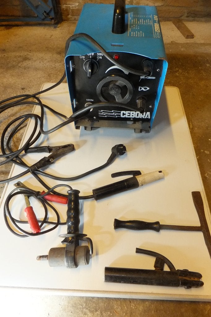 Cebora lasapparaat, Ophalen, Gebruikt, Minder dan 150 ampère, Elektroden
