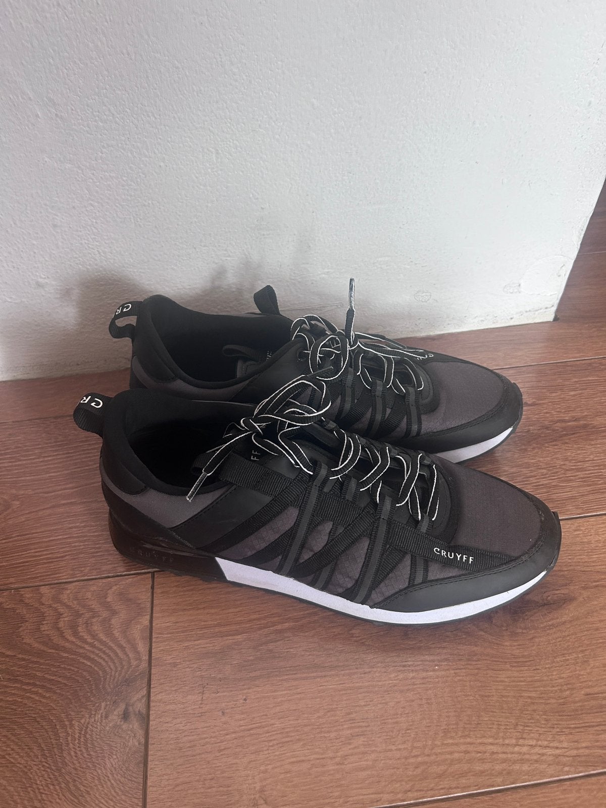 Johan Cruyff sneakers schoenen heren maat 43, Ophalen of Verzenden, Zo goed als nieuw, Zwart