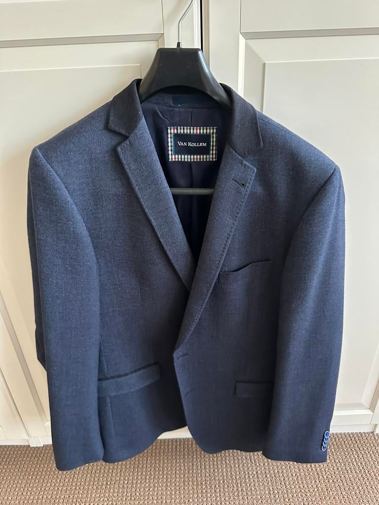 Van Gils Fashion / van Kollum maat 54, Kleding | Heren, Ophalen of Verzenden, Zo goed als nieuw, Maat 52/54 (L), Blauw