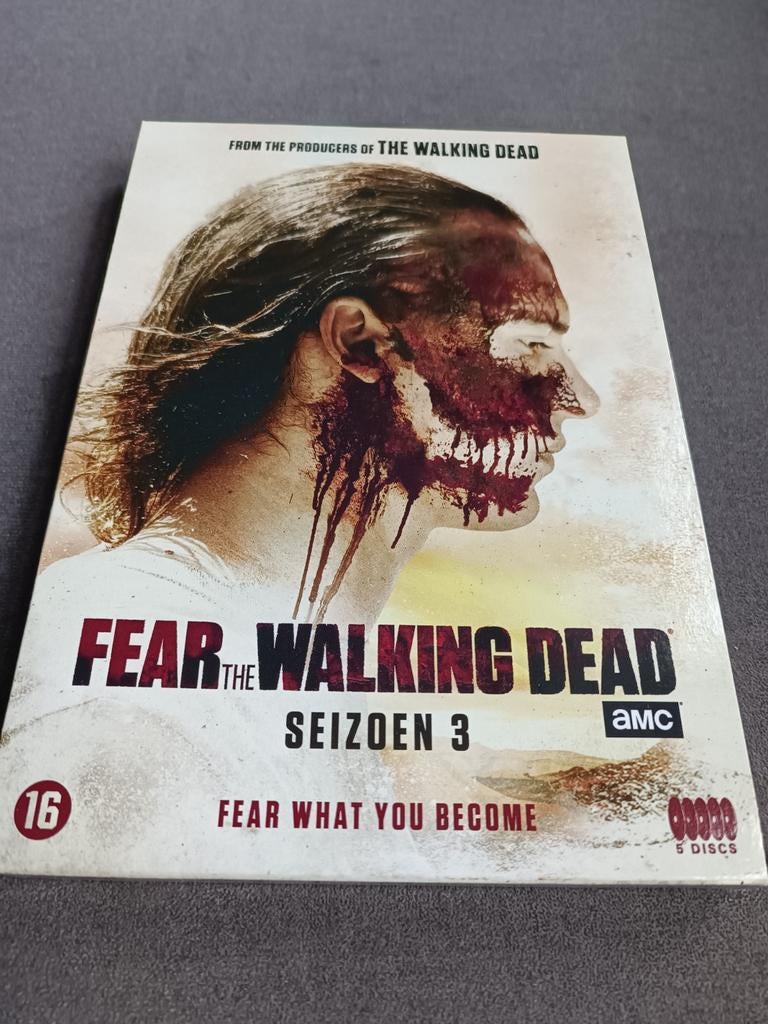Fear of the Walking Dead seizoen 3 - dvd, Vanaf 16 jaar, Ophalen of Verzenden, Zo goed als nieuw, Horror