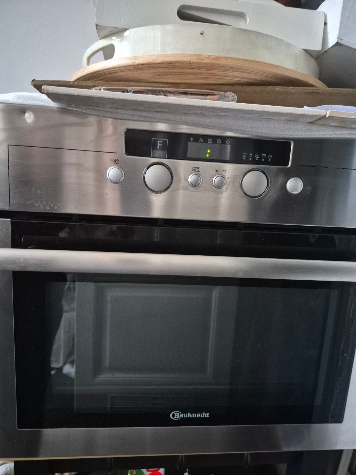 combi magnetron Bauknecht, Ophalen of Verzenden, Gebruikt, Minder dan 45 cm