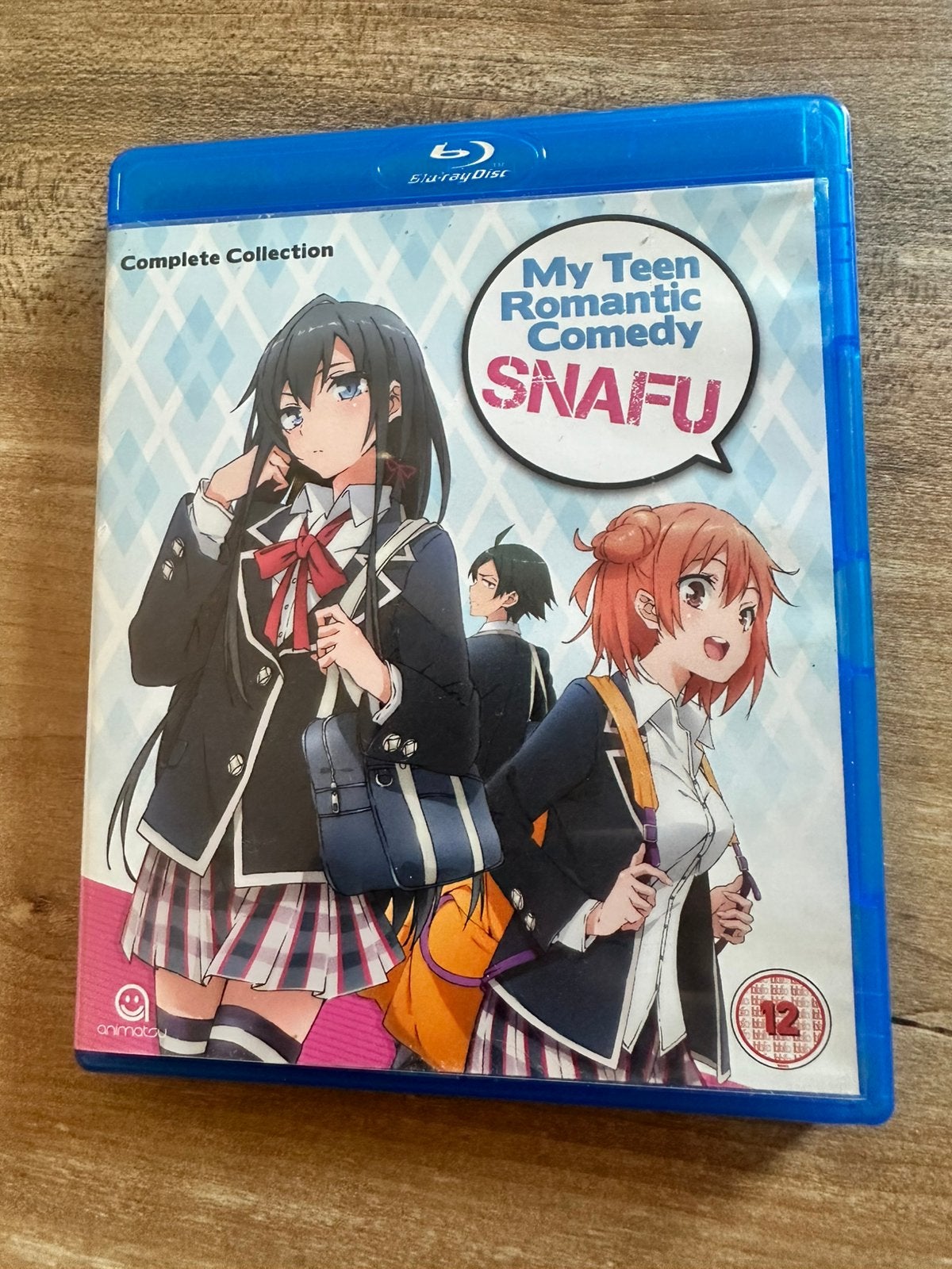 My Teen Romantic Comedy Snafu Anime Bluray Compleet!, Ophalen of Verzenden, Zo goed als nieuw