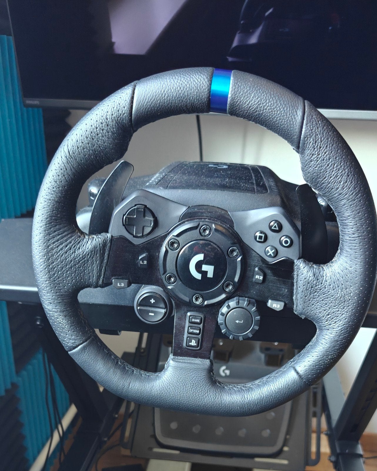 Logitech G923 racestuur met pedalen en shifter, Spelcomputers en Games, Ophalen, Zo goed als nieuw