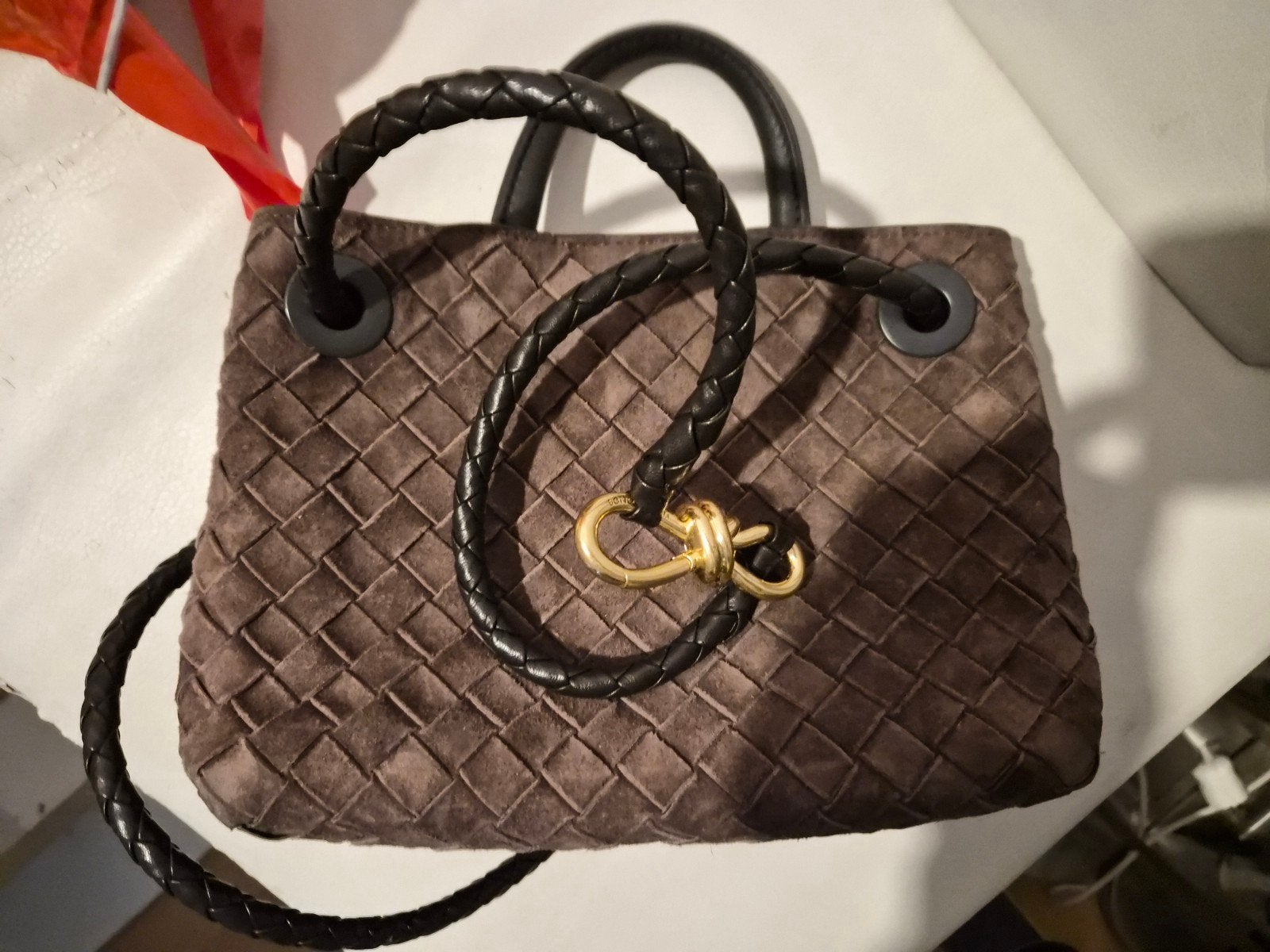 BOTTEGA VENETA ANDIAMO Schoudertas/, Ophalen of Verzenden, Schoudertasje