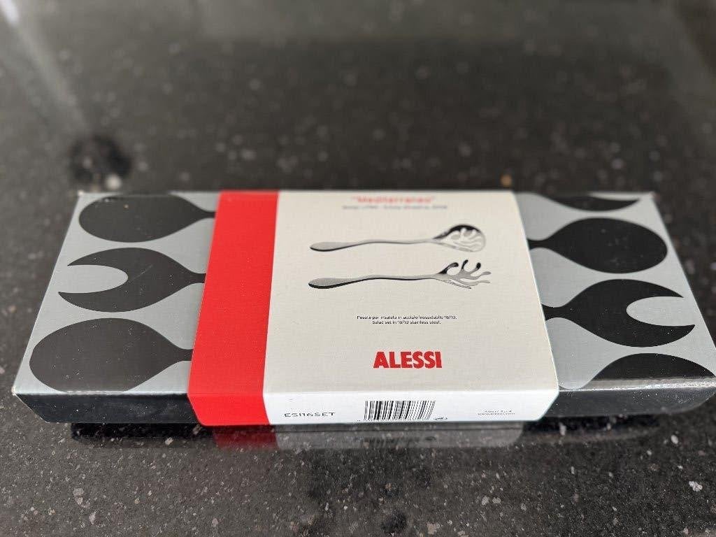 Alessi slabestek, Ophalen, Nieuw, Rvs of Chroom, Vaatwasserbestendig