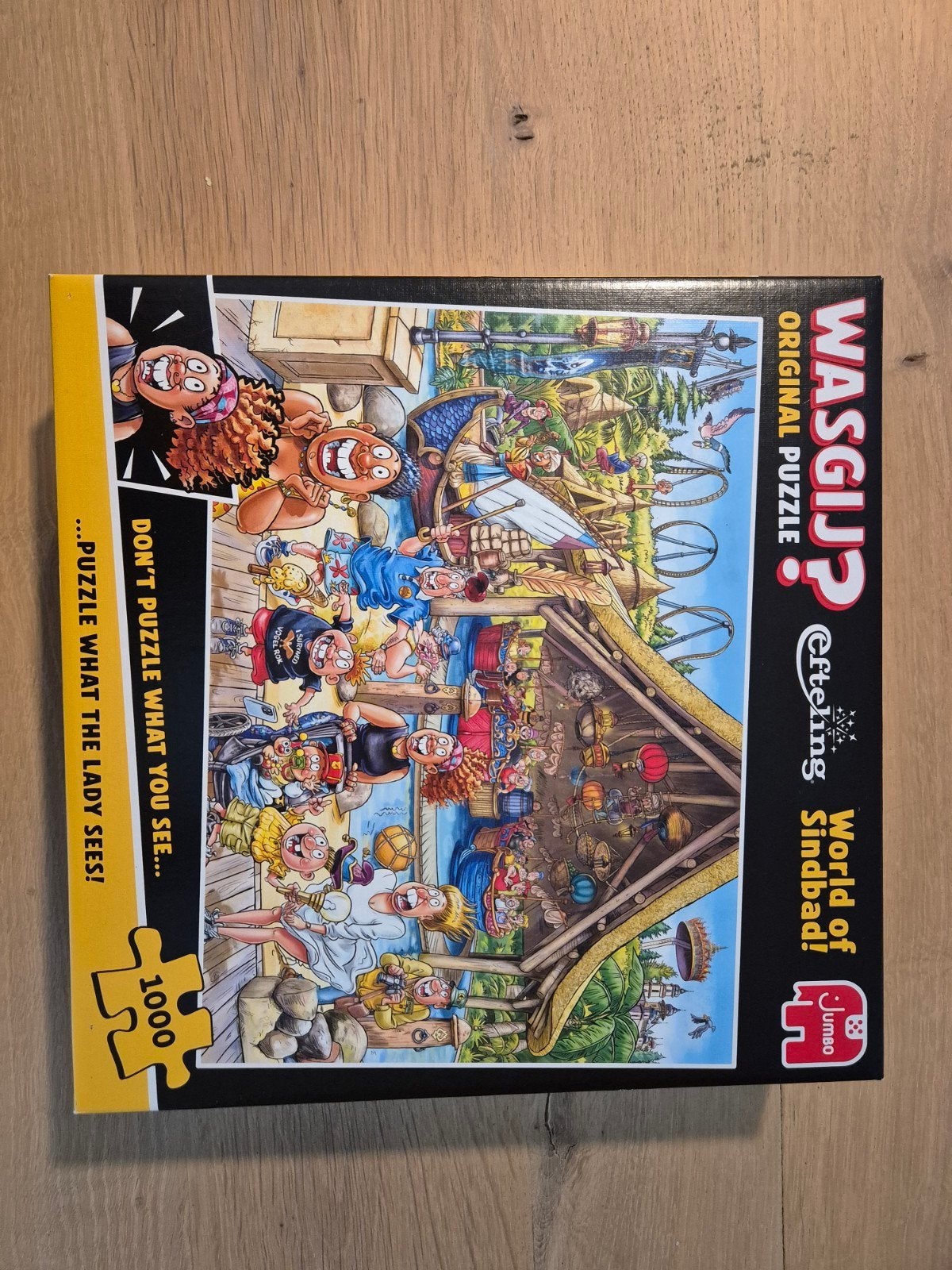 WASGIJ? Efteling World of Sindbad! 1000 stukjes, Ophalen of Verzenden, Zo goed als nieuw