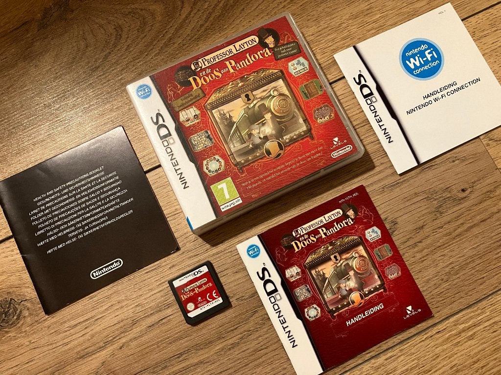 Professor Layton en de Doos van Pandora, Spelcomputers en Games, Puzzel en Educatief, Gebruikt, 1 speler, Ophalen of Verzenden