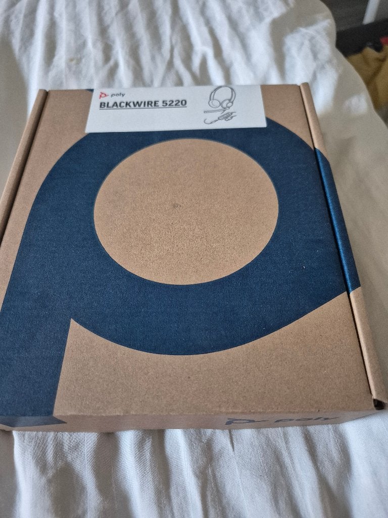Poly Blackwire 5220 headset, Overige merken, Overige typen, Nieuw, Ophalen of Verzenden