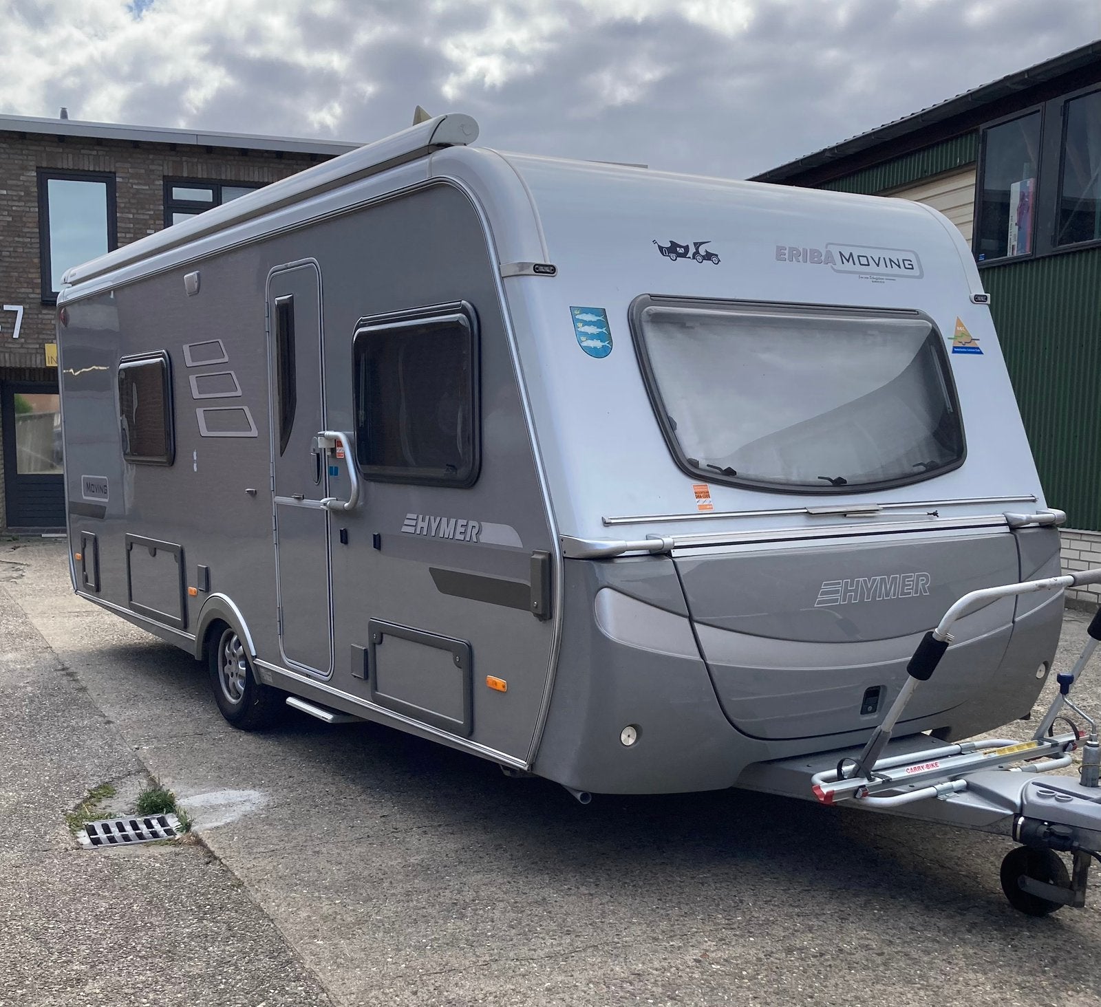 Eriba moving 508 2007 vraagprijs €12500,00, Caravans en Kamperen, Particulier, Eriba