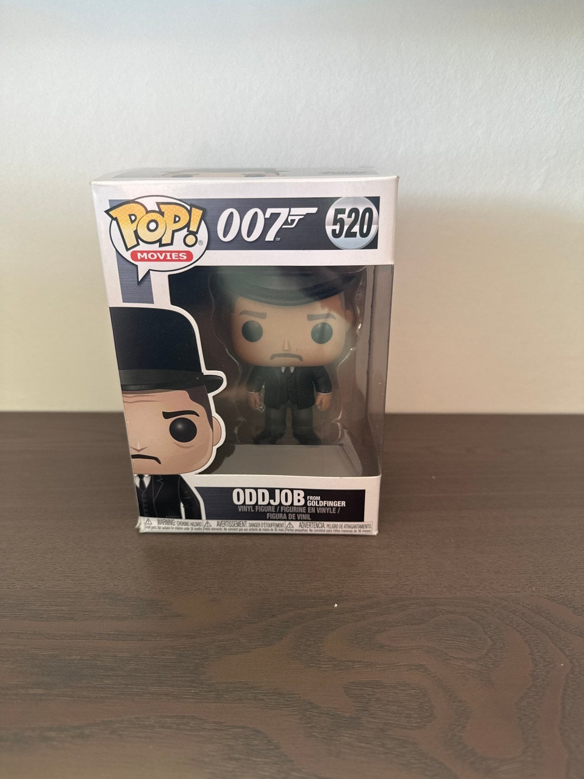Funko Pop! 007 James Bond Oddjob #520 Goldfinger, Ophalen of Verzenden, Nieuw