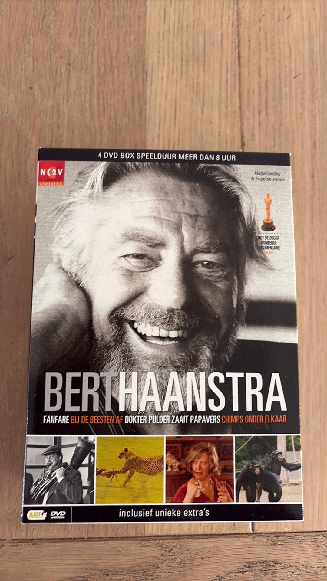 Bert Haanstra 4 DVD Boxset - Documentaires, Alle leeftijden, Verzenden, Zo goed als nieuw, Natuur