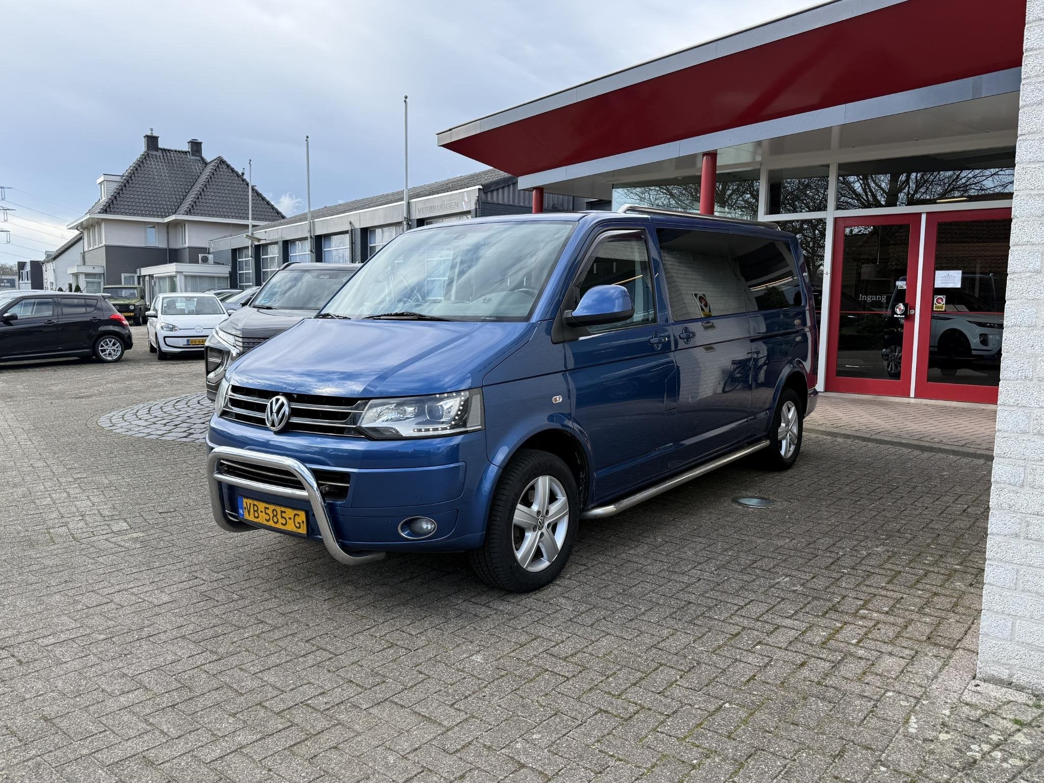 Volkswagen Transporter 2.0 TDI 4 Motion DSG | Luchtvering |, Auto's, Bestelauto's, Euro 5, Stof, Gebruikt, 4 cilinders