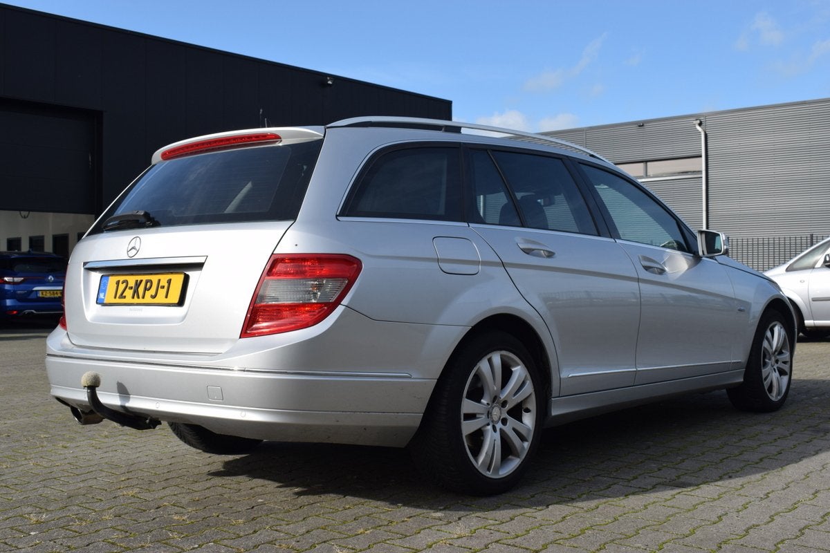 Mercedes-Benz C-Klasse Estate 180 K BlueEFFICIENCY Avantgard, Verwarmde buitenspiegels, Achterwielaandrijving, Gebruikt, Zwart