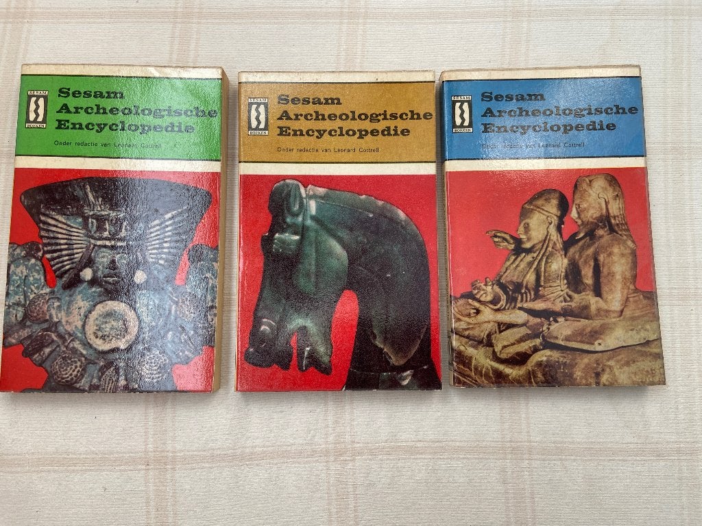Sesam Archeologische Encyclopedia 3-delig in pocketvorm., Boeken, Encyclopedieën, Ophalen of Verzenden, Zo goed als nieuw, Overige onderwerpen
