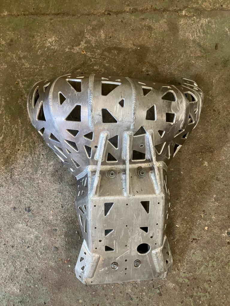 Ktm exc skidplate hardenduro, Ophalen of Verzenden, Gebruikt