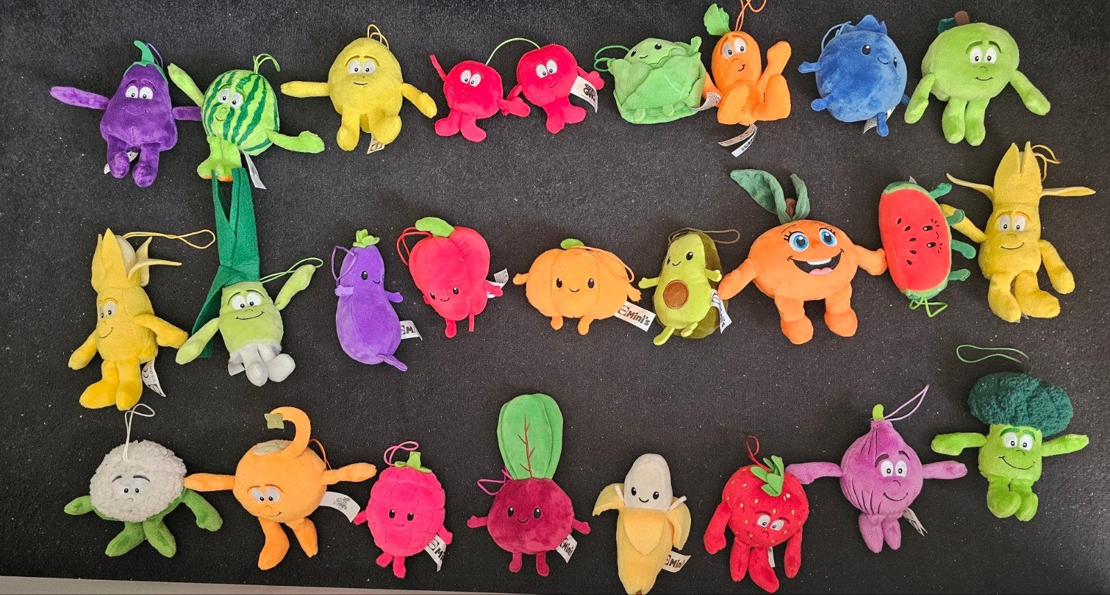 minis fruit van de lidl. Knuffeltjes voor bijv. school, Ophalen of Verzenden