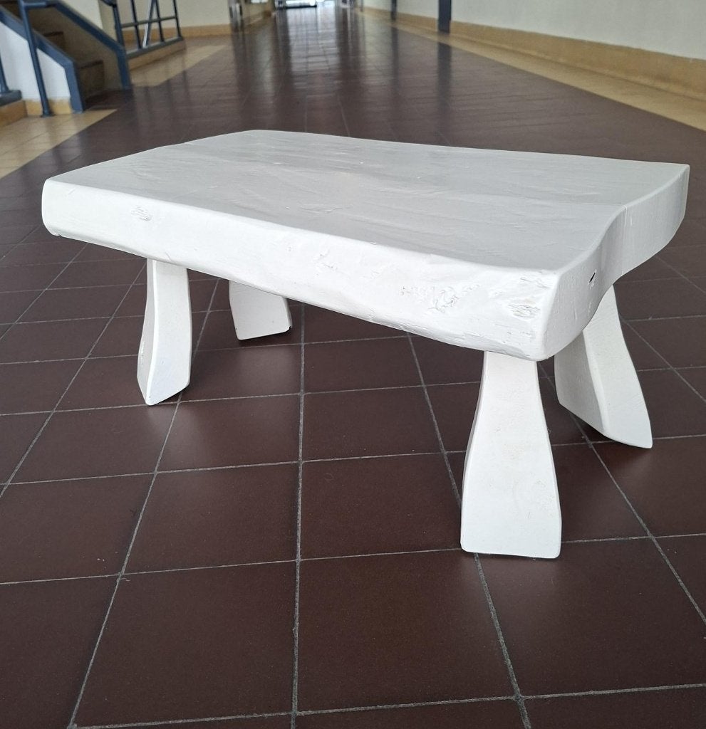 vintage salontafel tafel jaren70 brutalisme brutalist design, Minder dan 50 cm, Gebruikt, 50 tot 100 cm, Brutalistisch