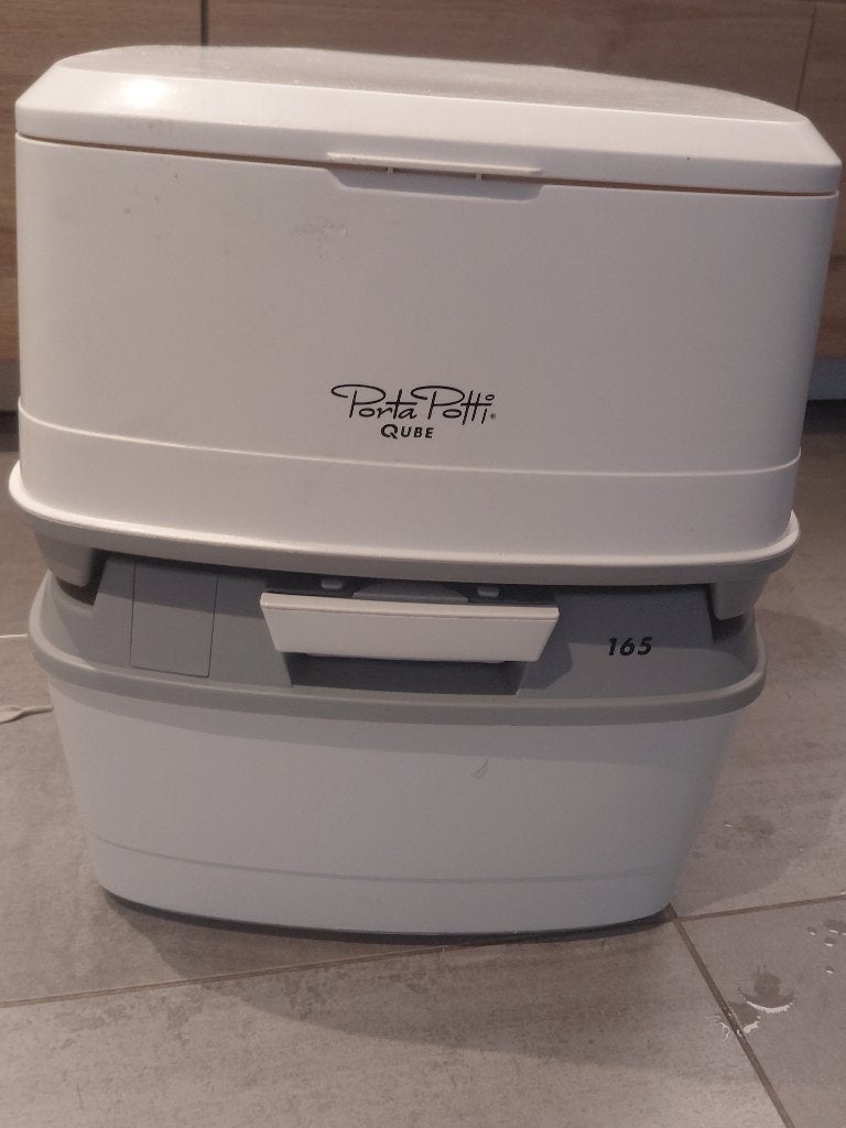 Porta potti qube, Caravans en Kamperen, Kampeeraccessoires, Ophalen, Gebruikt