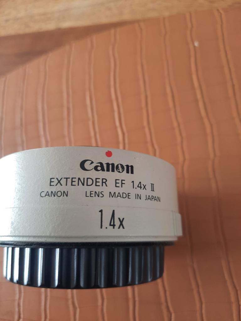 Nette Canon Extender EF 1.4 X  type II, Ophalen of Verzenden, Zo goed als nieuw, 50 tot 60 mm, Overige typen