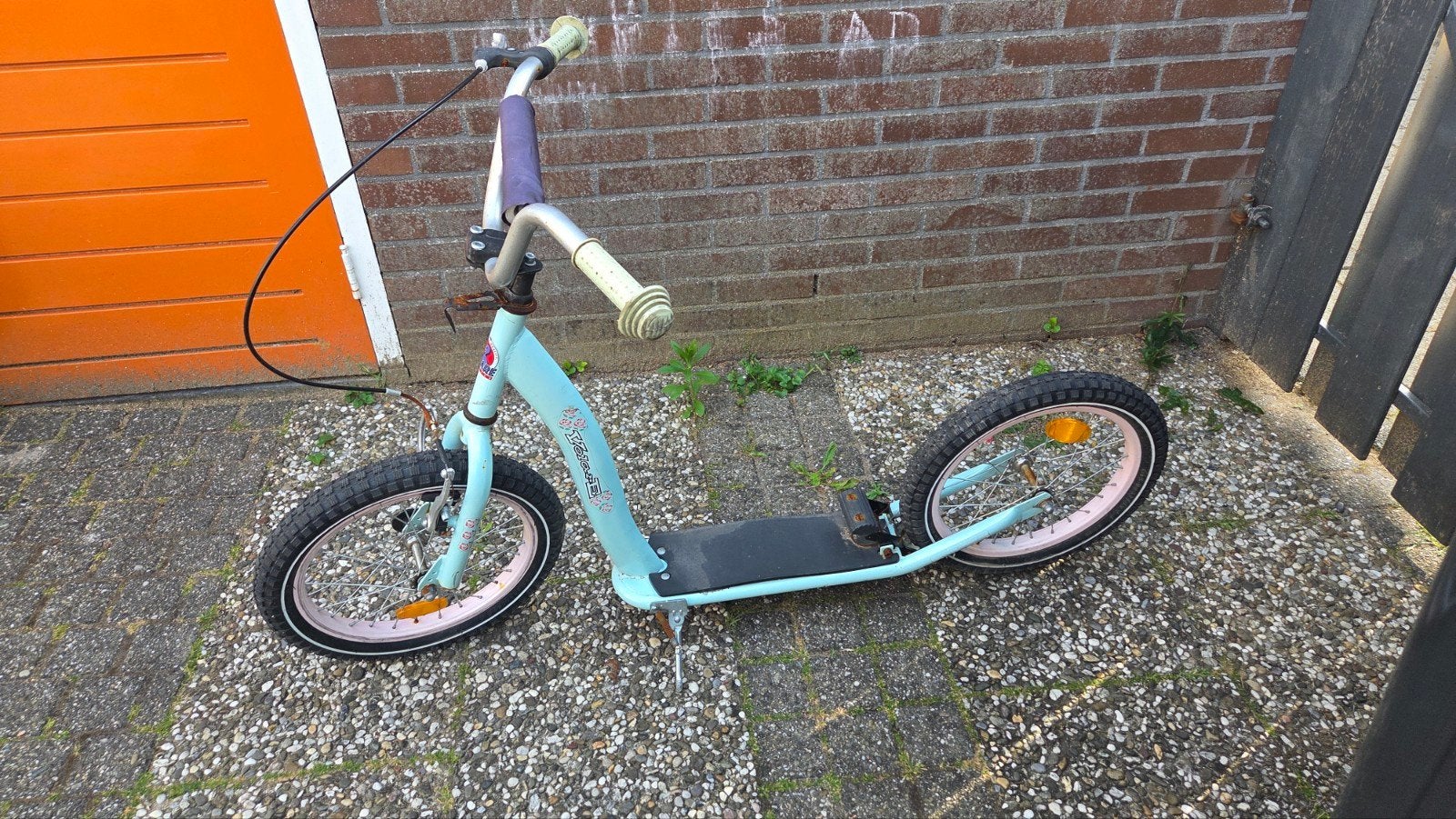 Stoere Meiden step, Fietsen en Brommers, Steps, Ophalen, Gebruikt, Gewone step